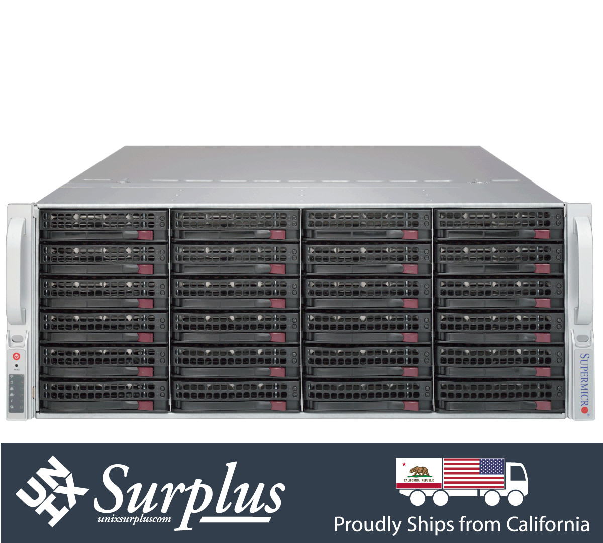 4U Server 36 Bay SAS3 X11DPH-T 2x Xeon 6130 total 32 Cores 128GB DDR4 RAM LFF
