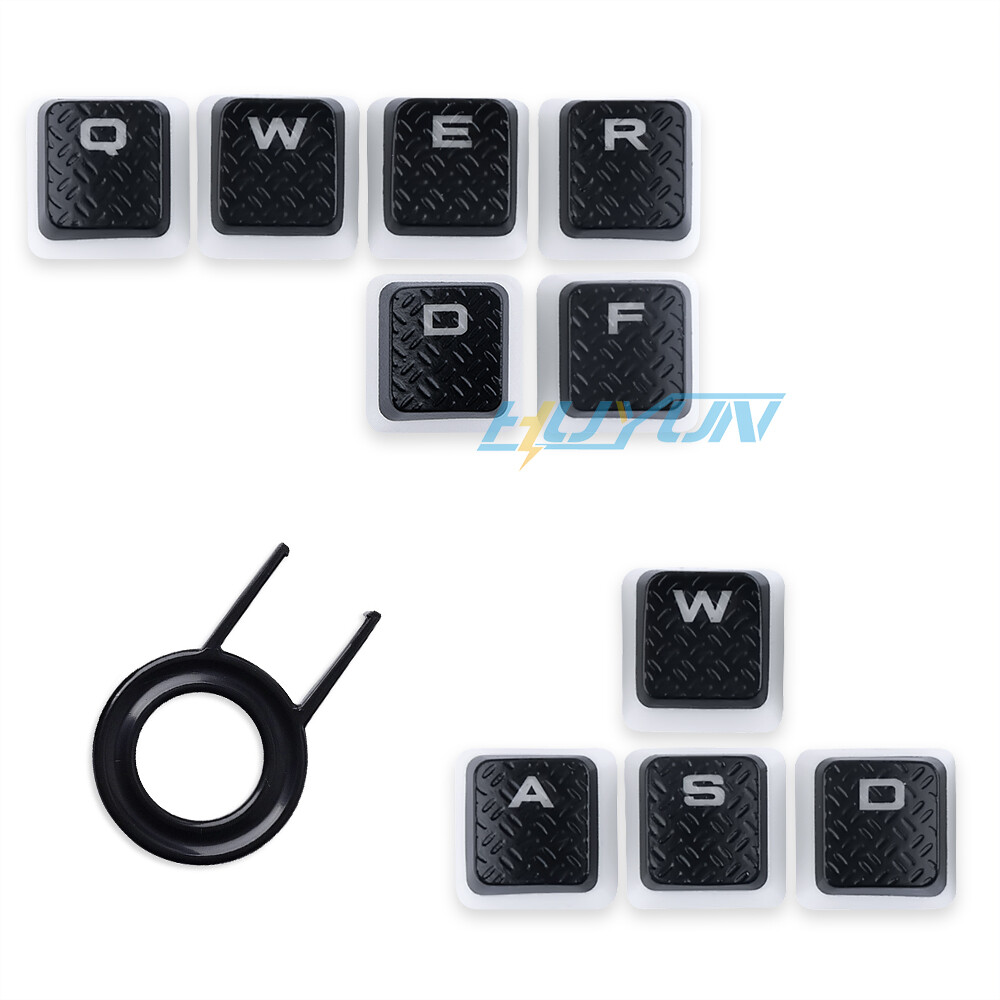 10 Pcs Pudding Textured KeyCaps for Corsair K100 and K70PRO Keyboard US Stock 