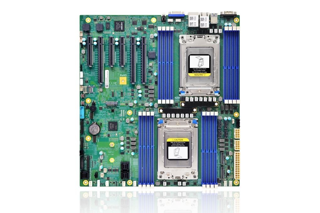 TTY T1DEEP E-ATX SP3 MB Support AMD EPYC 7002/7003 Rome/Milan CPU