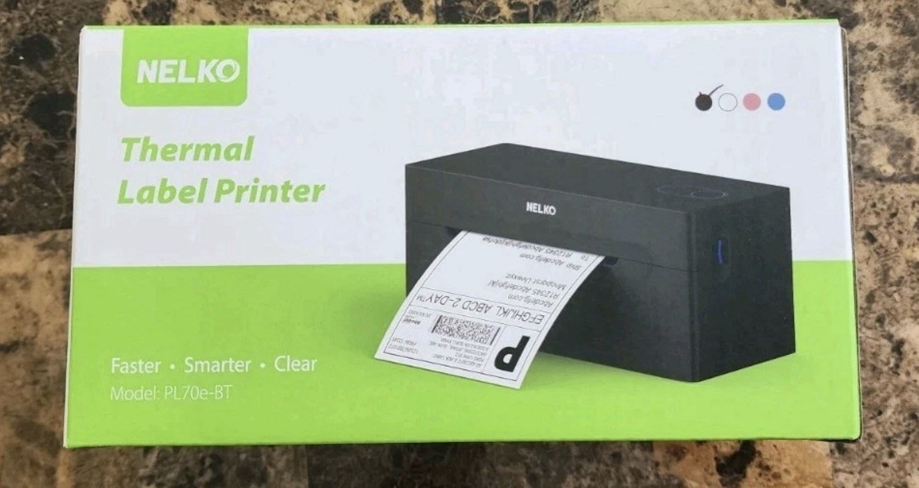 Nelko PL70e-BT Thermal Label Printer Bluetooth USB Connectivity NEW