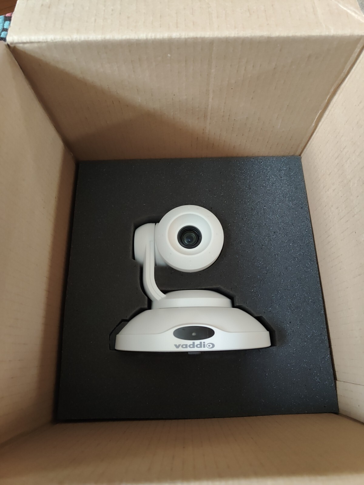 Vaddio EasyIP 10x Optical Zoom PTZ Camera - White - Auto/Manual 999-30200-000W