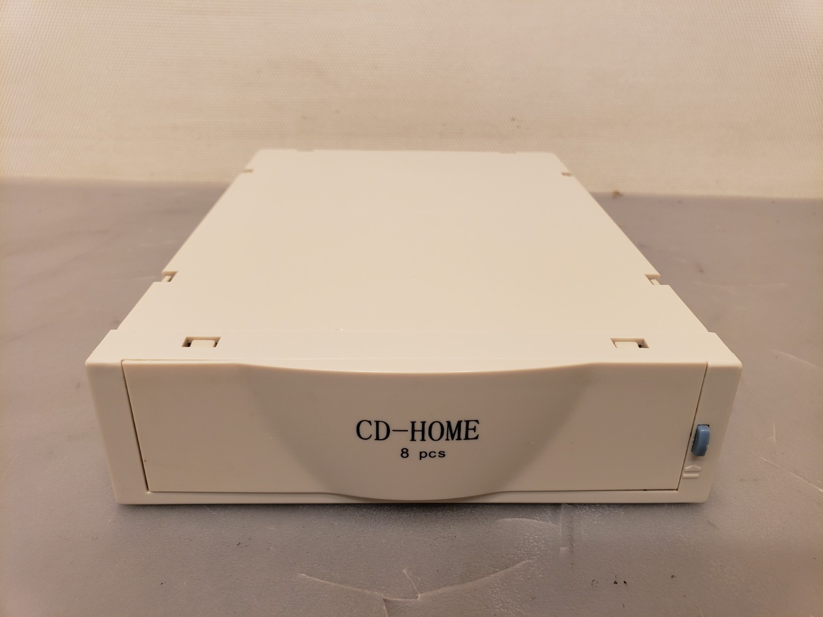 Vintage Retro PC CD Software 5.25" Storage Bay Module Unit "CD-HOME" White *Cool
