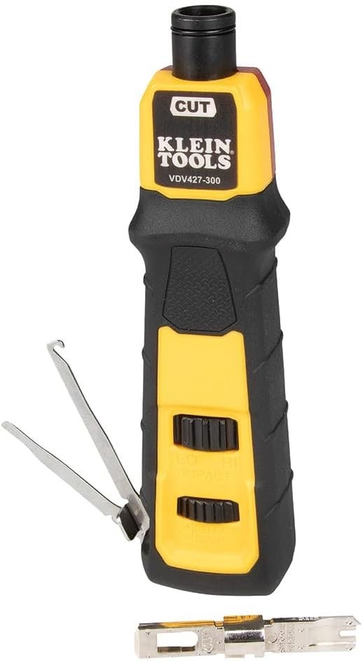 Klein Tools VDV427-300 Impact Punchdown Tool 66/110 Blade 