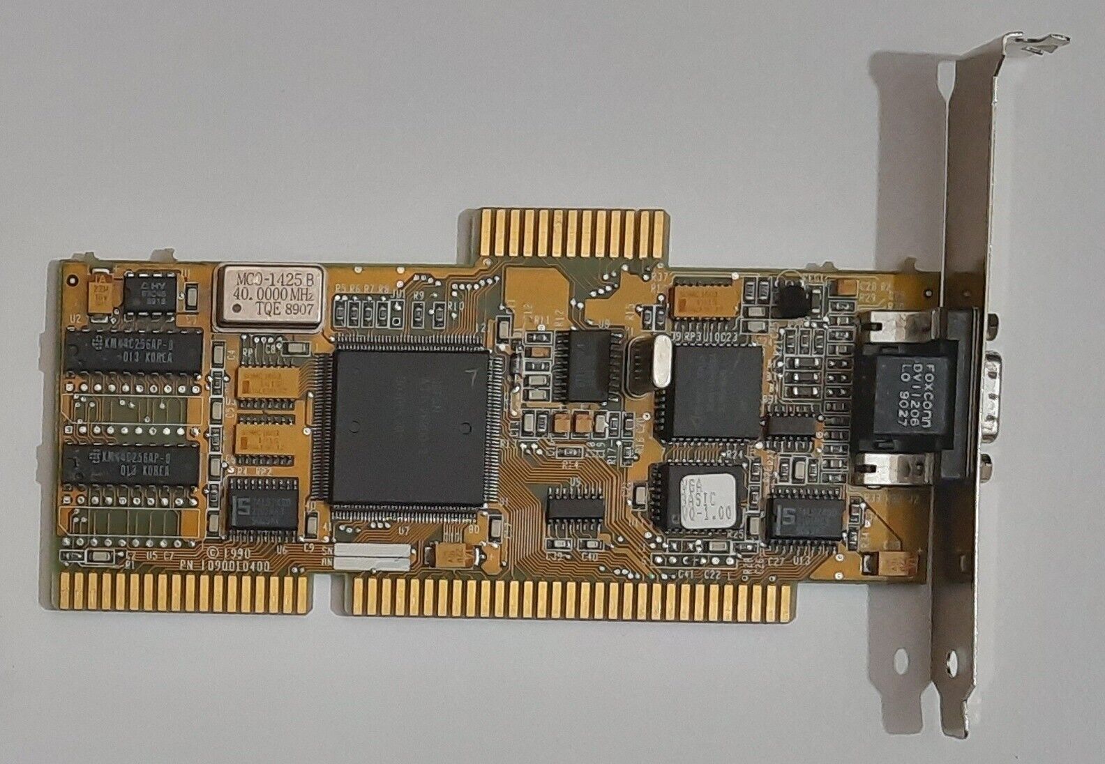ATI VGA Basic-16 ISA Graphics Card (28800-2, 256KB, 1090010400, Retro, 1990)