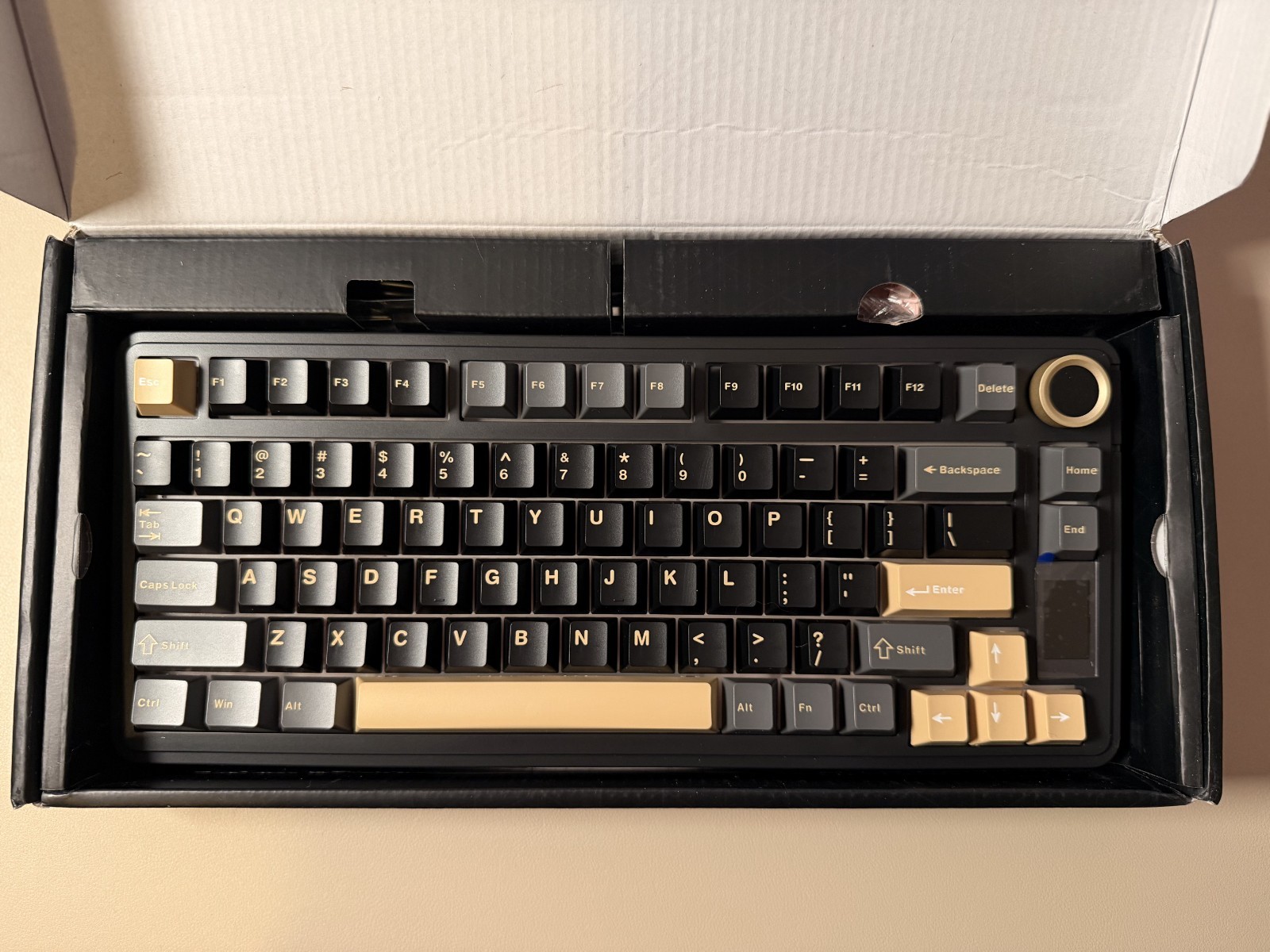 EPOMAKER X Aula EA75 MAX Wireless Gaming Keyboard - Black
