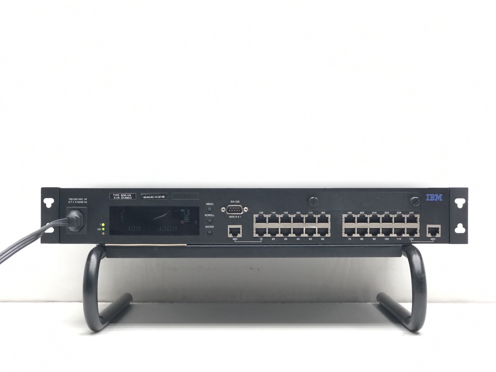 IBM 8245-124 24-PORT 10/100 MANAGED STACKABLE ETHERNET HUB