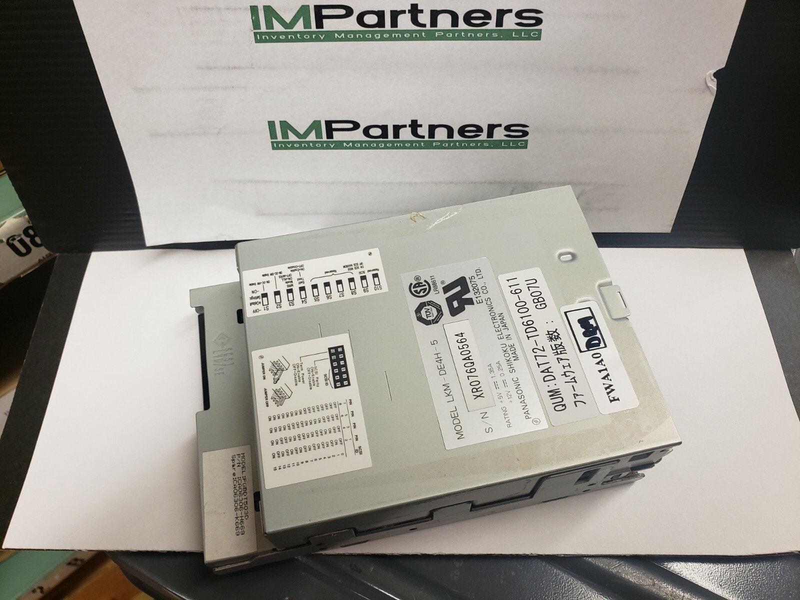 OPEN BOX, Panasonic, LKM-DE4H-3X1, Dat 72 DDS Tape Drive 