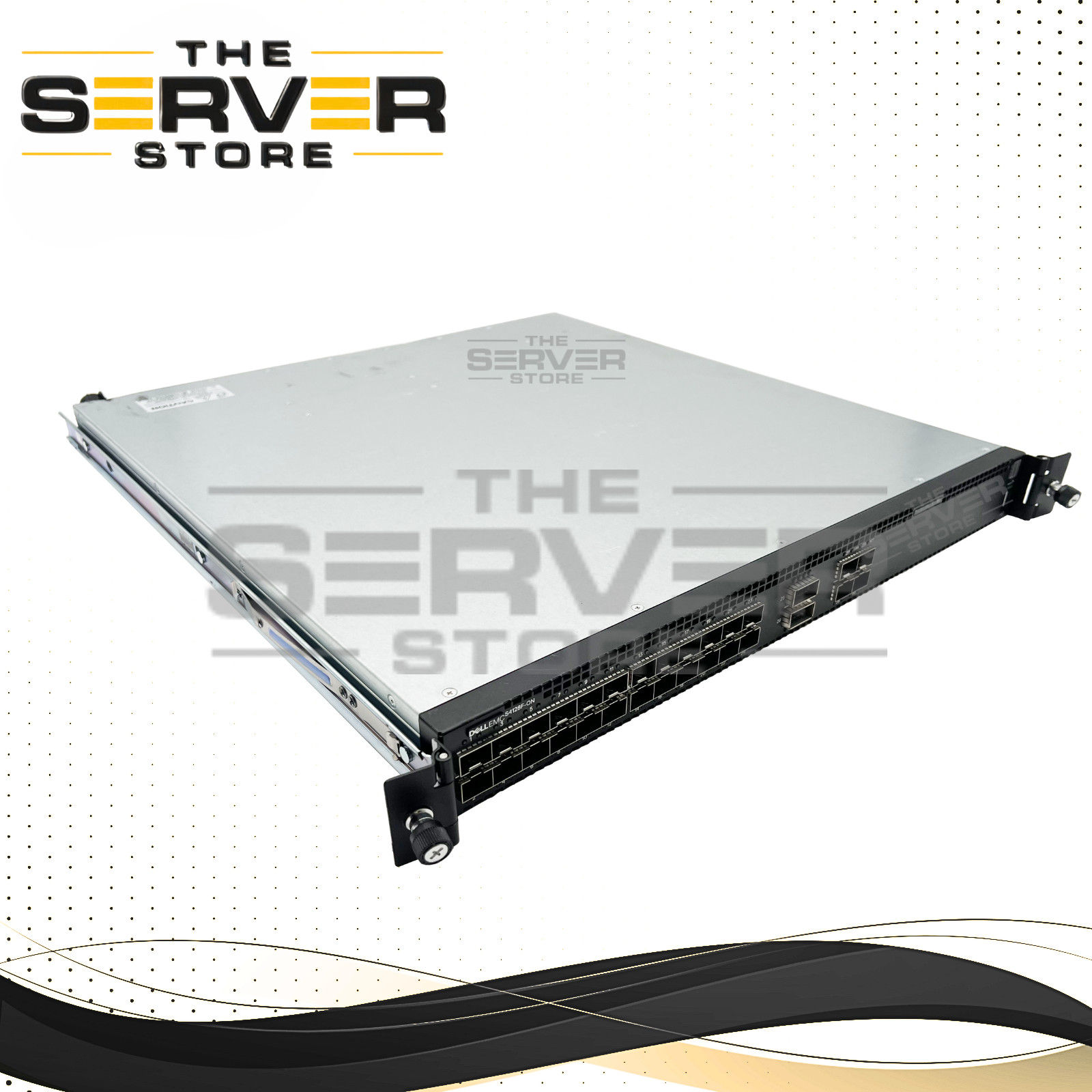 Dell EMC PowerSwitch S4128F-ON E20W001 28P 10GbE SFP+ 2P 100GbE QSFP28 KRDGF