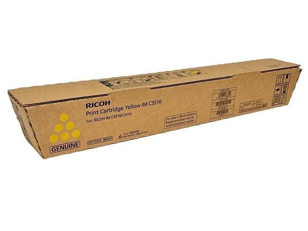Ricoh 888309 Yellow Toner Cartridge Ricoh Aficio Sealed