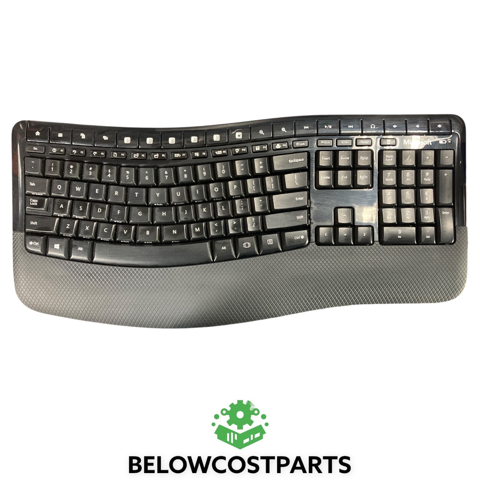 Microsoft Comfort Desktop 5050 Wireless Ergonomic Keyboard 5KV-00001 – No Dongle