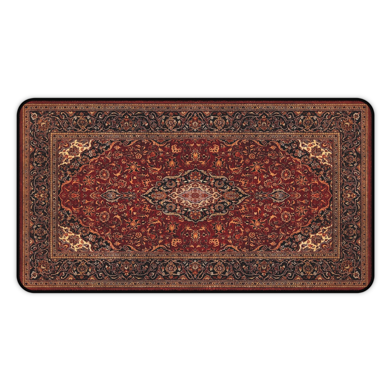 The Dude Desk Mat • XL Gaming Mouse Pad, Large Mousepad, Persian Rug Design