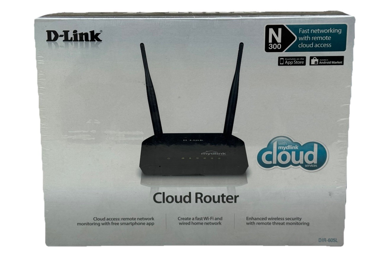 D-link N 300 Wi-fi Router Cloud Router DIR-605L New Sealed Box
