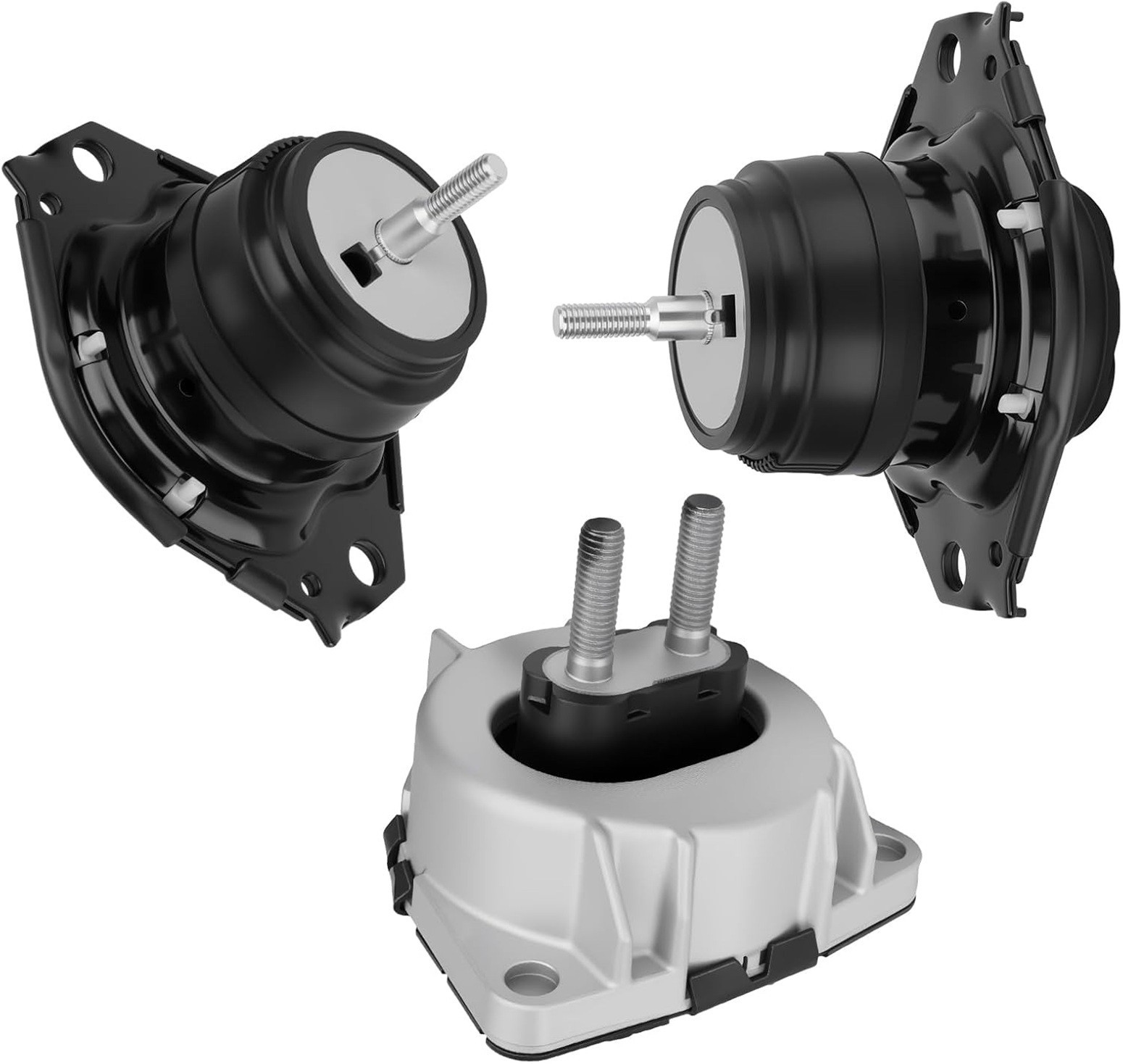 3Pcs Engine Motor Transmission Mount Set for 2011-2019 Grand Cherokee / Durango