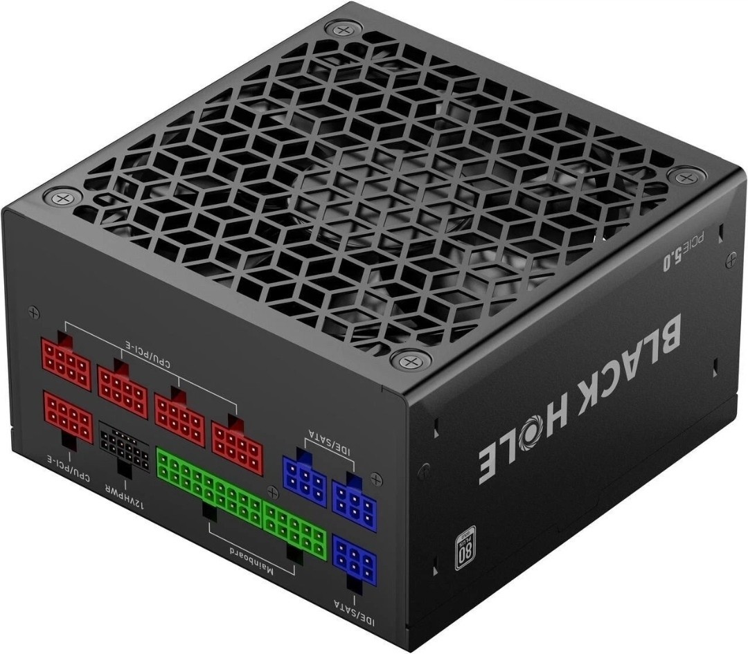 SAMA Black Hole 750W 80PLUS Gold Power Supply ATX3.0 PCIE 5.0 Full Voltage 