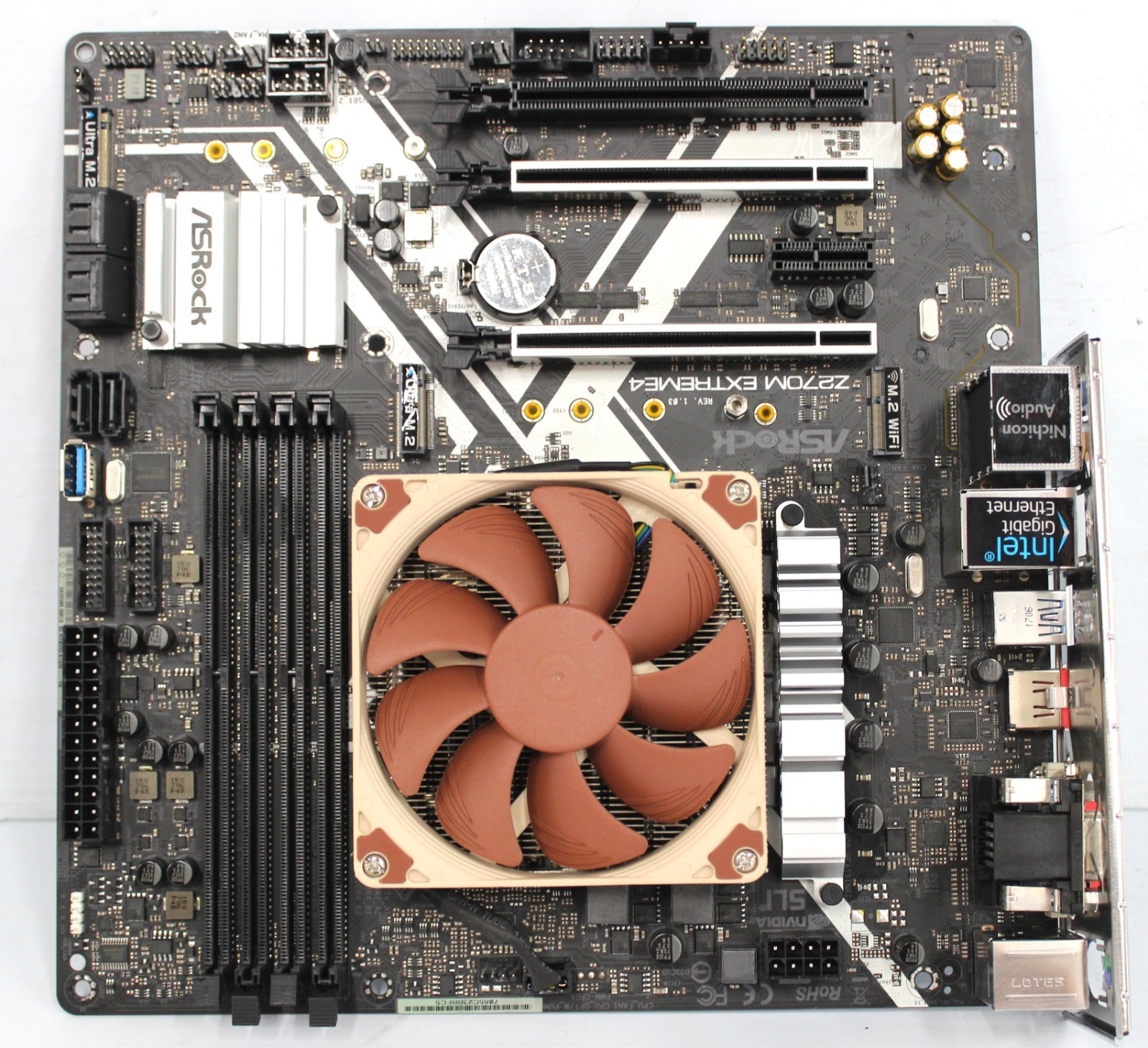 ASRock Z270M EXTREME4 Motherboard LGA1151 DDR4 Micro ATX, With Intel CPU