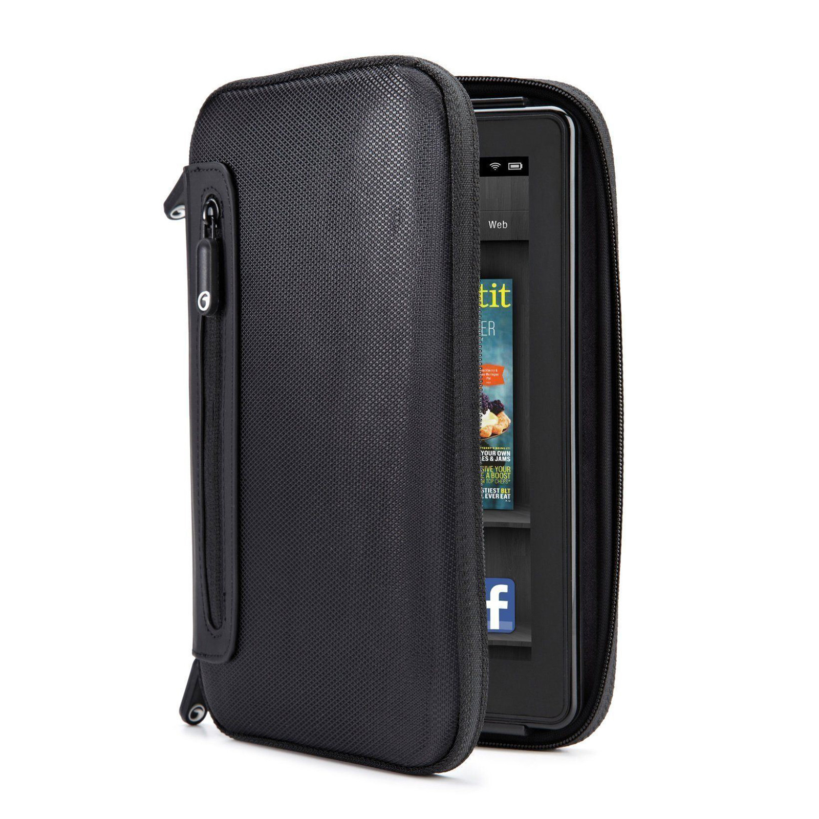Marware Jurni Durable Cover Case with Zipper and Hand Strap for Kindle Fire 7"