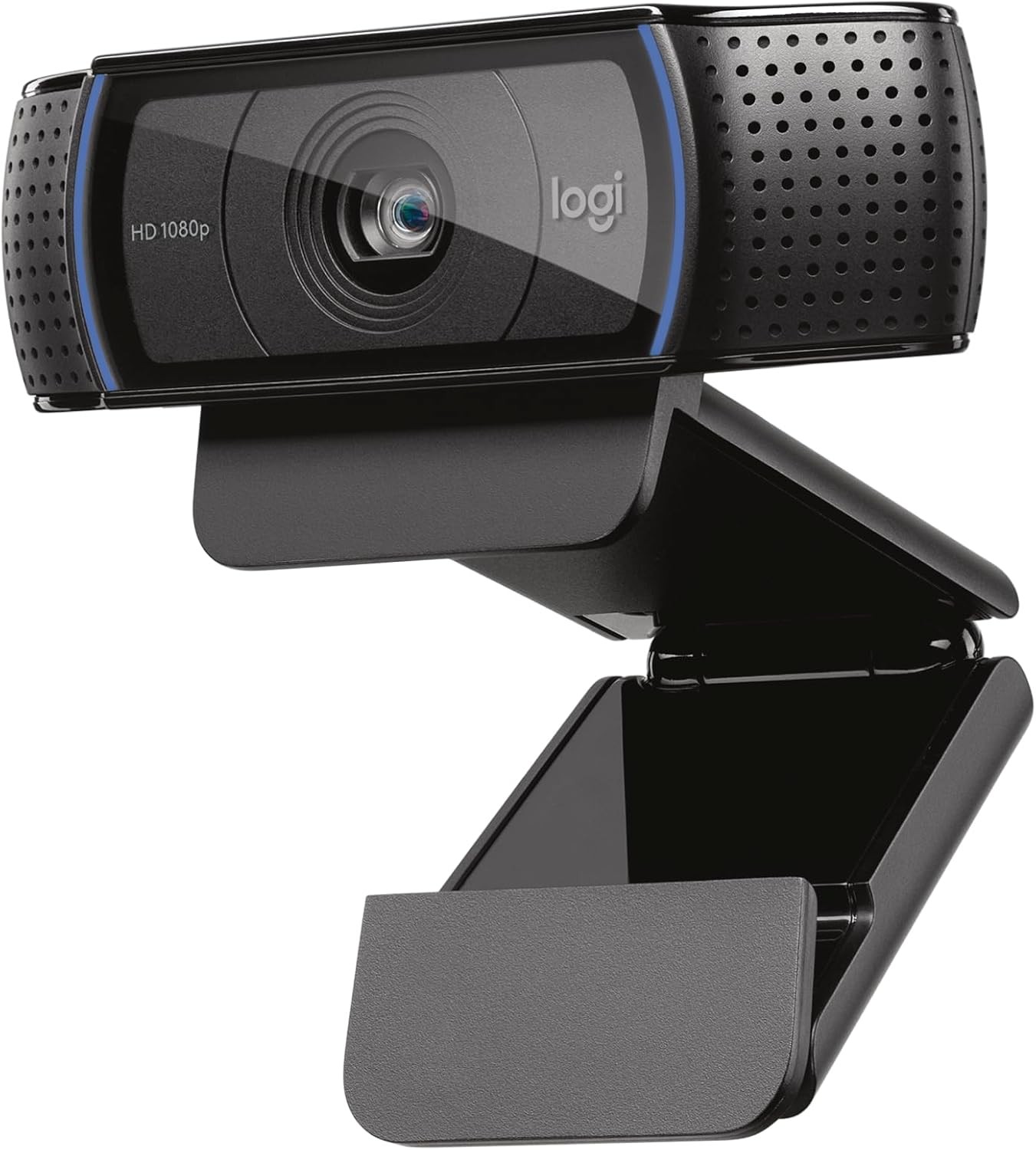 Logitech C920x HD Pro Webcam Black Clear Audio Light Correction PC Mac Tablet
