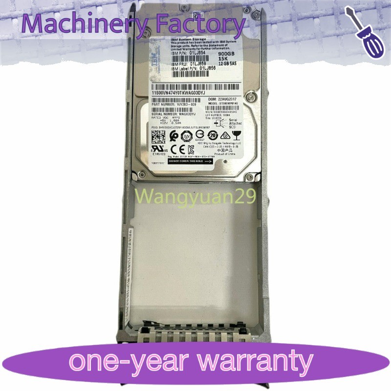 Second Generation V 01LJ859 01LJ835 01LJ854 01KP916 900GB 15K 12Gbps SAS