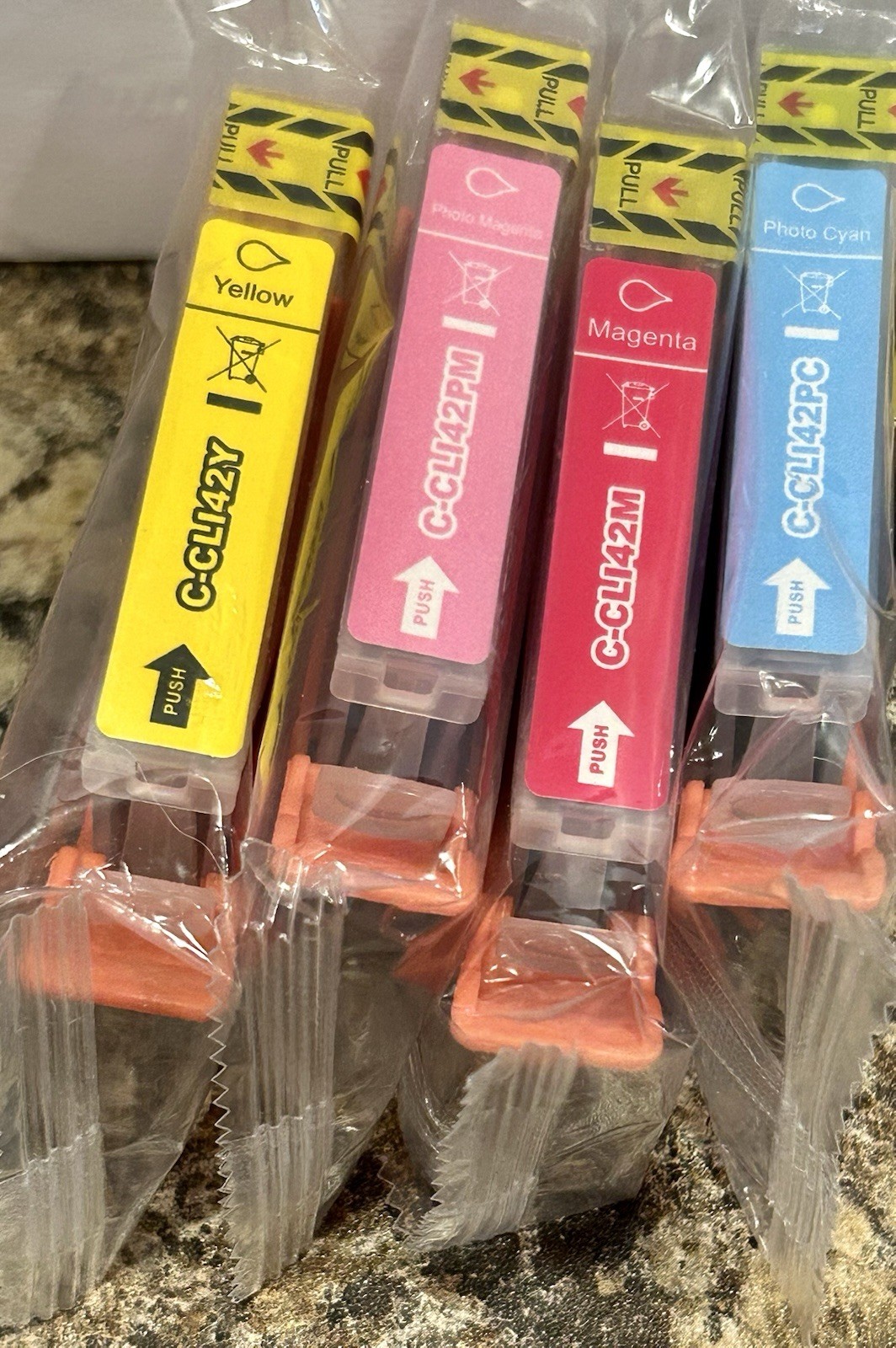Canon CLI-42 Yellow Photo Magenta Magenta Photo Cyan Ink Cartridge for Inkjet