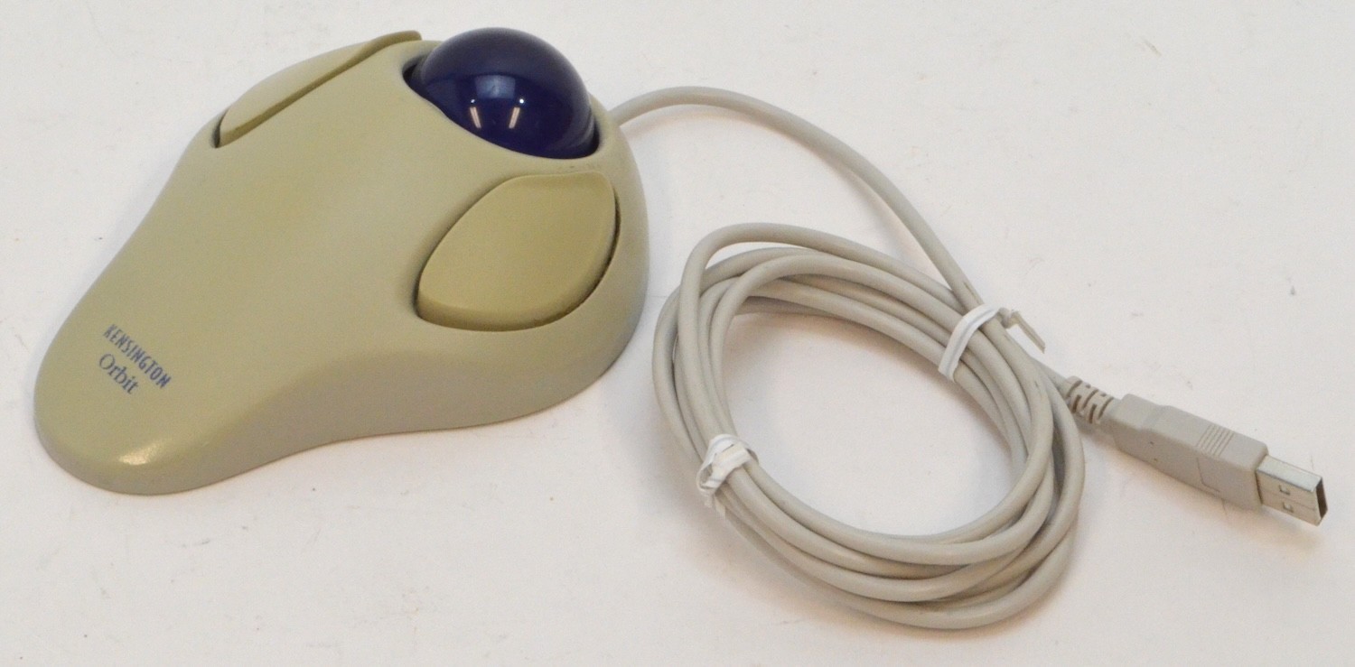 *Vintage 1999* Kensington Orbit Wired USB Trackball for Mac/PC *Used* 64226