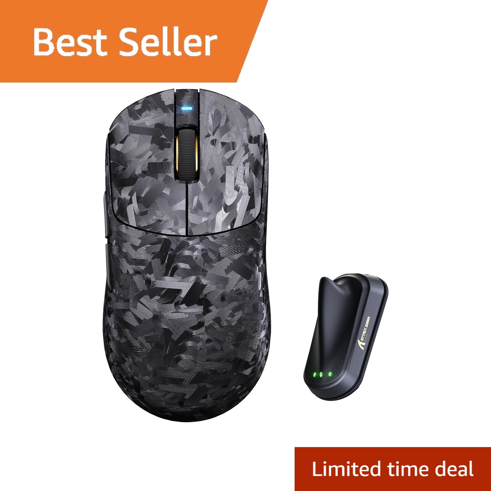 ATTACK SHARK RS3 Ultra Mouse Black