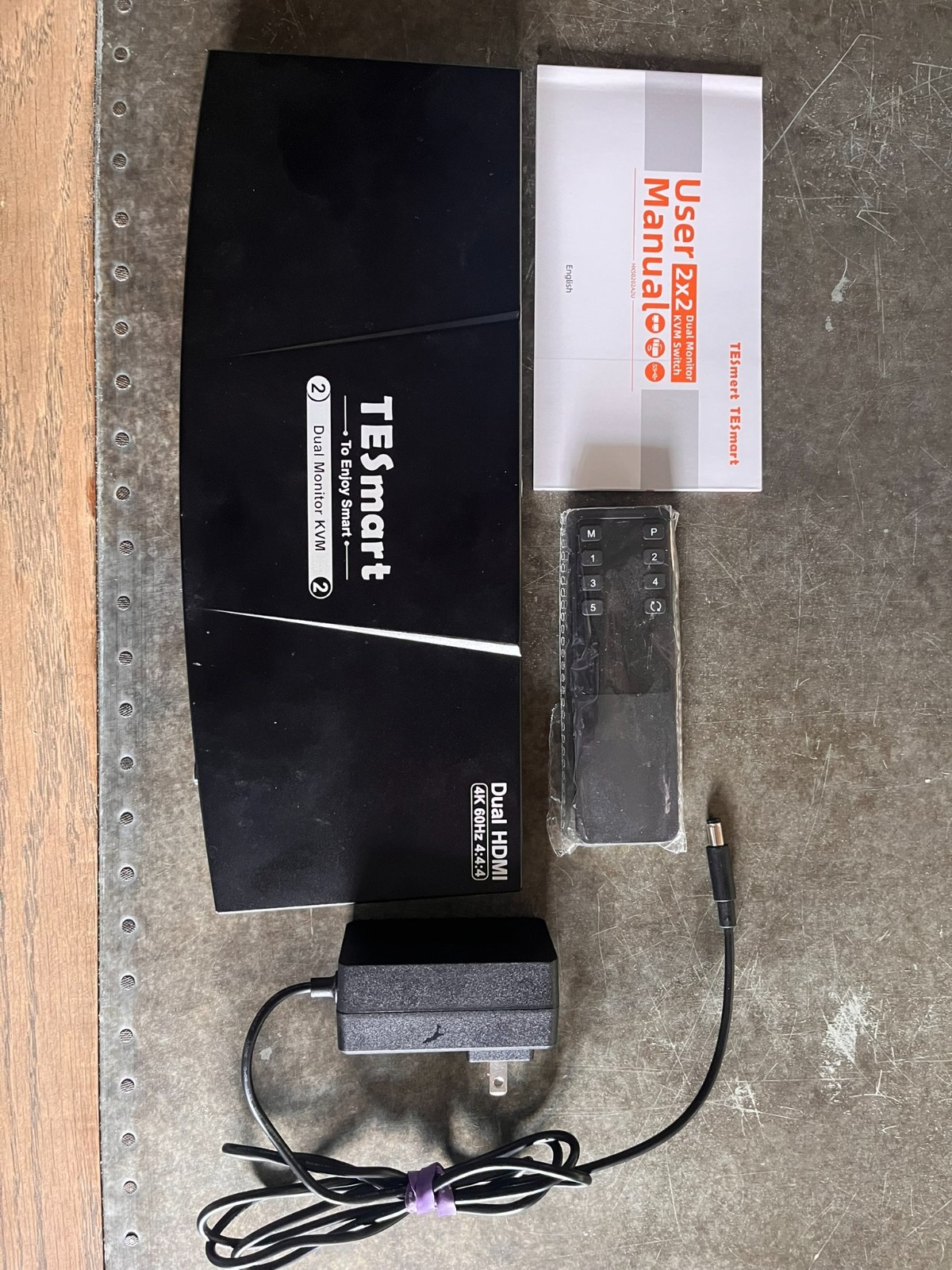 TESmart Duel Monitor Switch (HKS0802A10) KVM Switch 8 Dual Monitor KVM 2 Gaming