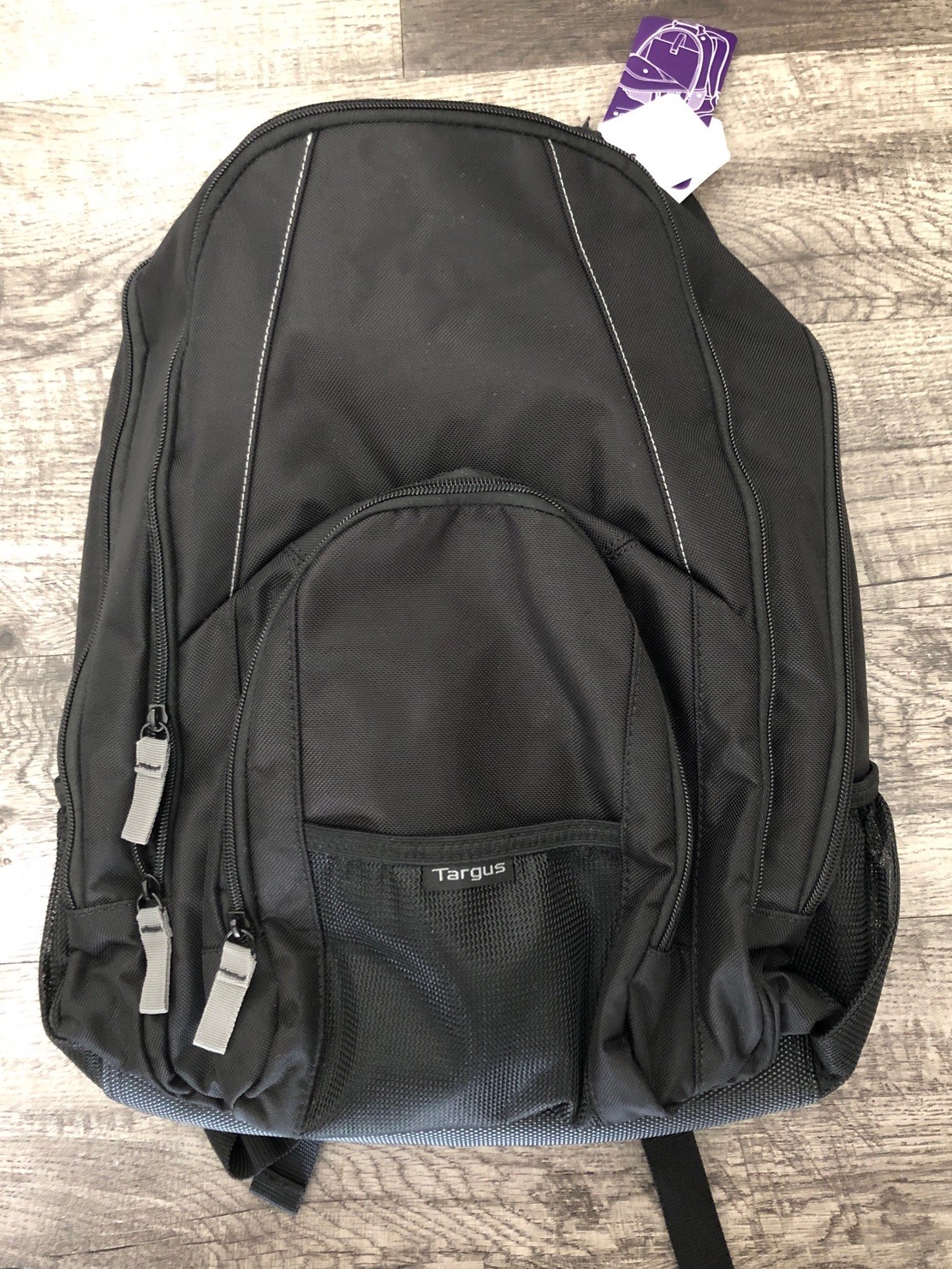 Targus Black Bag 17" Groove CVR617 Laptop Backpack New NWT Padded Nice