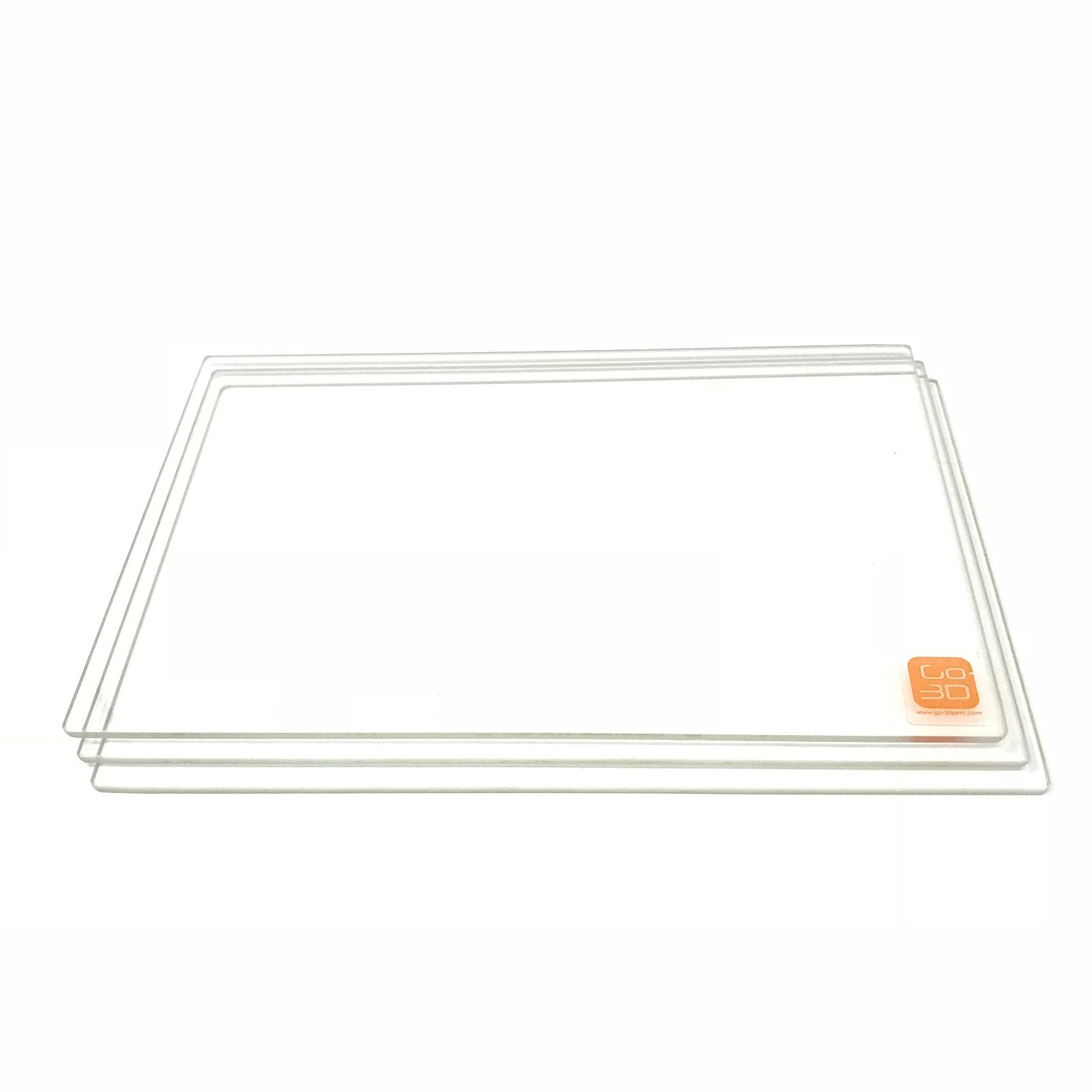 6 x 9 150mm x 230mm Borosilicate Glass Plate Bed Flashforge Replicator 3x Pack
