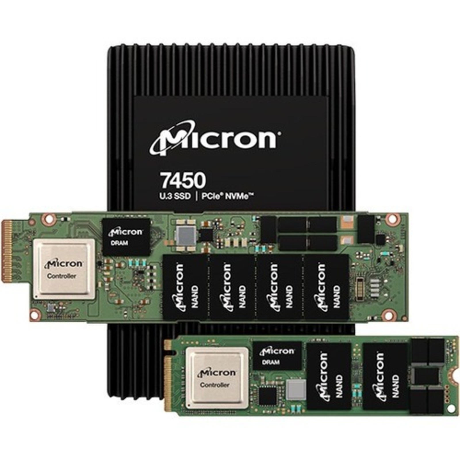 Micron Technology - MTFDKCC3T2TFS-1BC1ZABYYR - Micron 7450 MAX 3.20 TB Solid