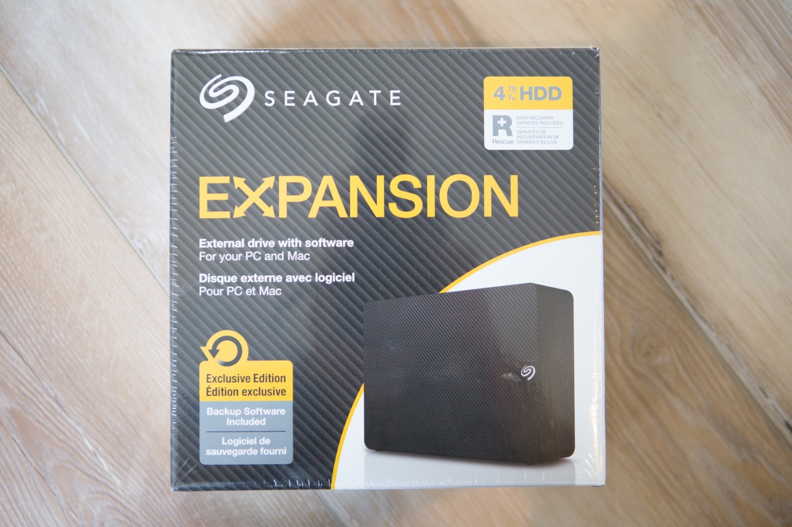 NEW - Seagate Stkr4000400 Expansion Desktop 4tb External Hard Drive - Black
