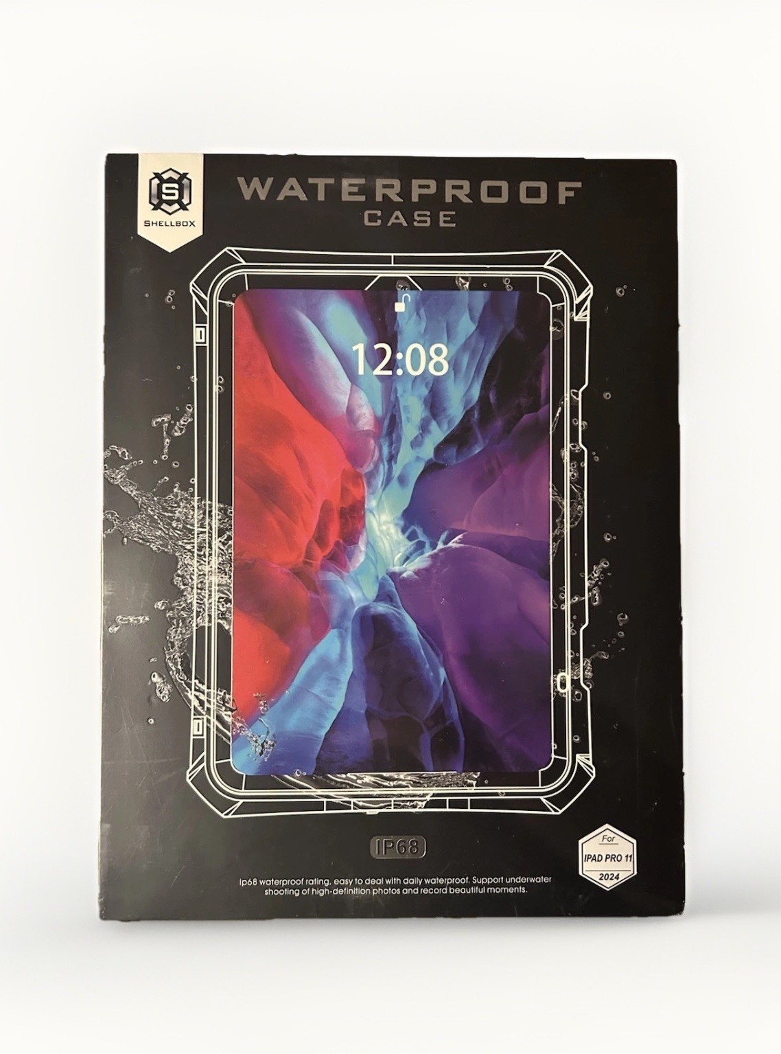 Shellbox Waterproof Case iPad Pro 11” (2024) IP68 Shockproof Full-body Cover NIB