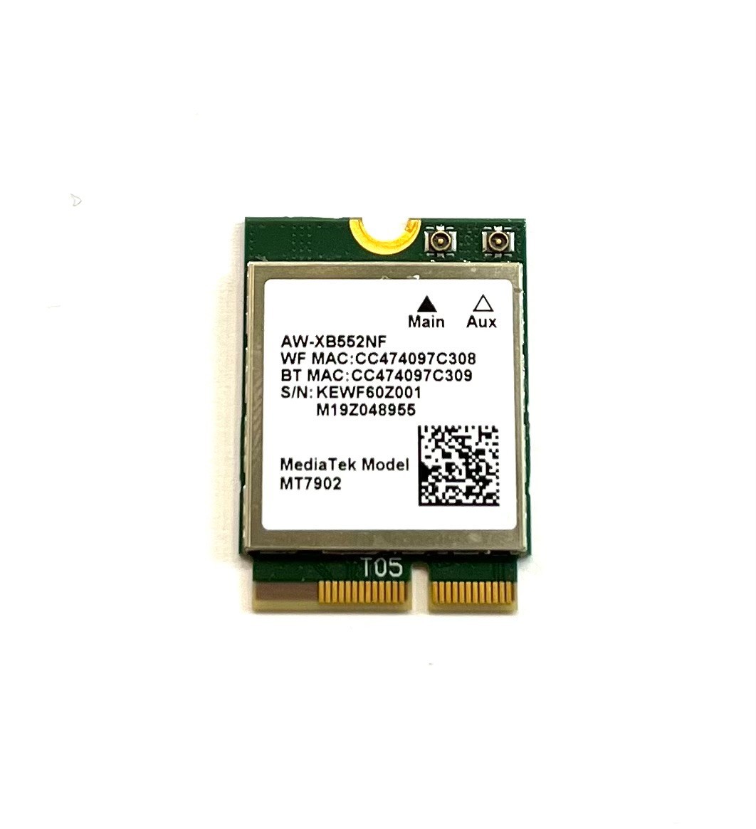 AW-XB552NF MediaTek MT7902 WIFI 6E Tri Band Bluetooth 5.2 802.11ax M.2 2230 OEM