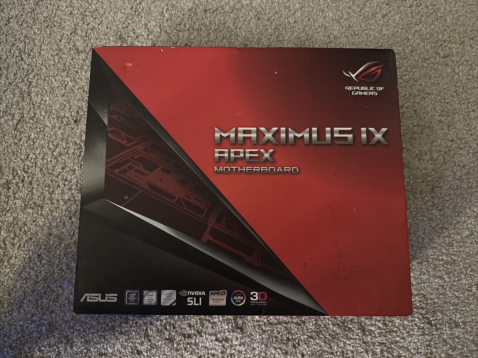 ***DISPLAY BOX ONLY*** ASUS ROG MAXIMUS IX HERO Z270 LGA 1151 Intel Motherboard