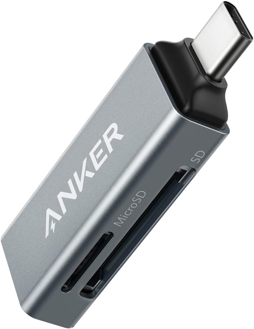SD Card Reader USB C, Dual Slots USB Type C to Micro SD Card Adapter