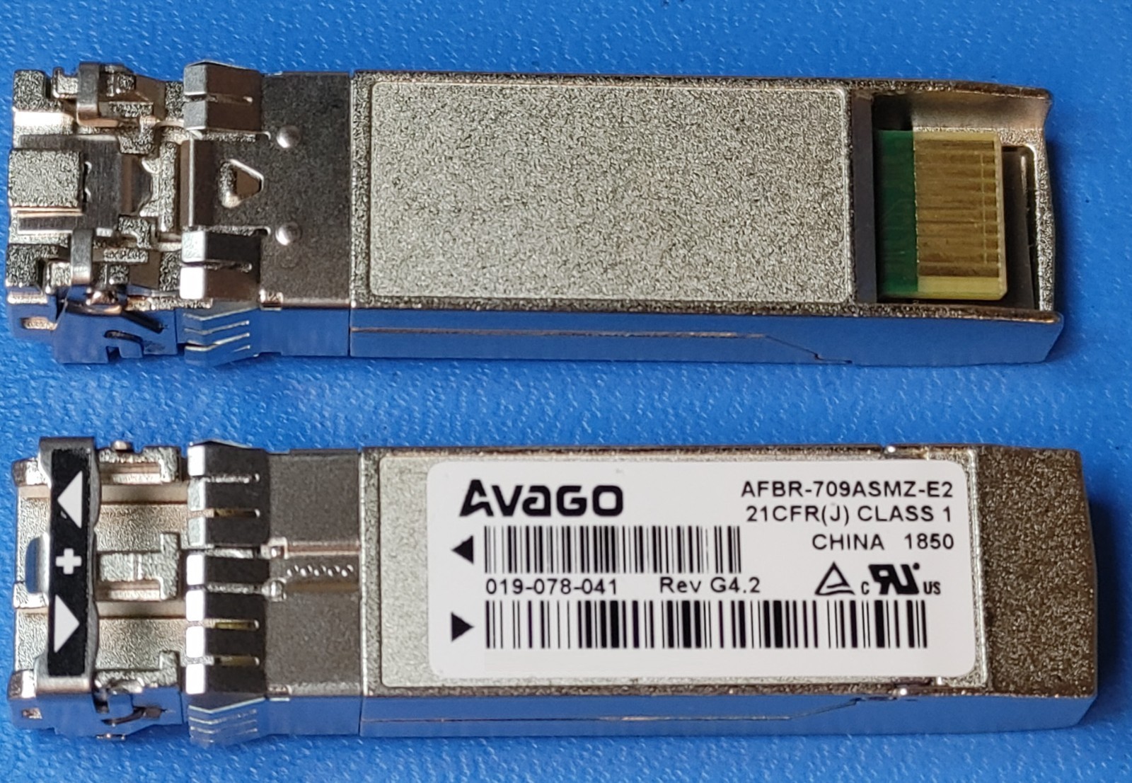LOT OF 60 Avago AFBR-709ASMZ-E2 850NM 10GBASE 019-078-041