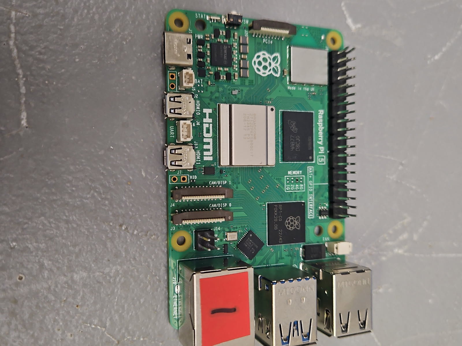 Raspberry Pi 5 8GB RAM Single Board Computer