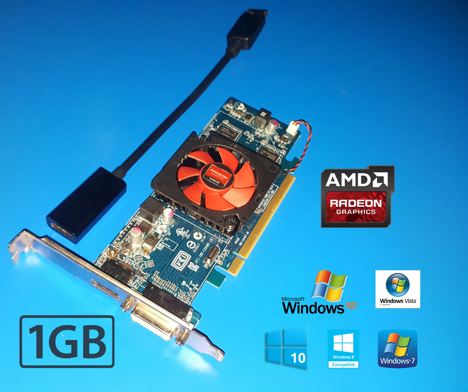 HP Pavilion a6137c a6138d a6140a a6145 a6150a 1GB Video Graphics Card 