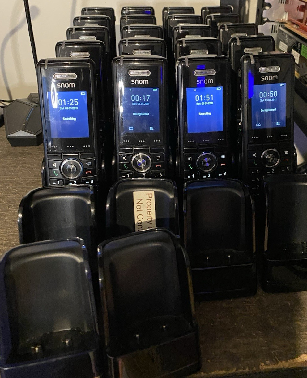 Snom M65 Professional DECT Handset with Charging Base