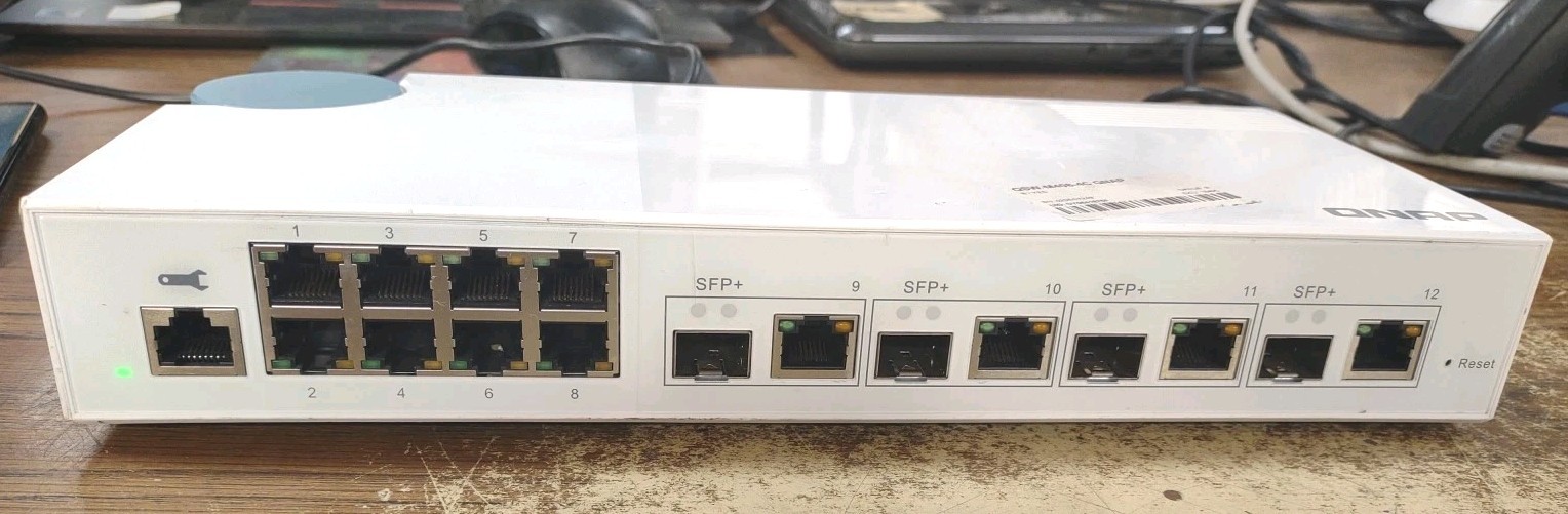 QNAP QSW-M408-4C 10GbE Managed Switch.