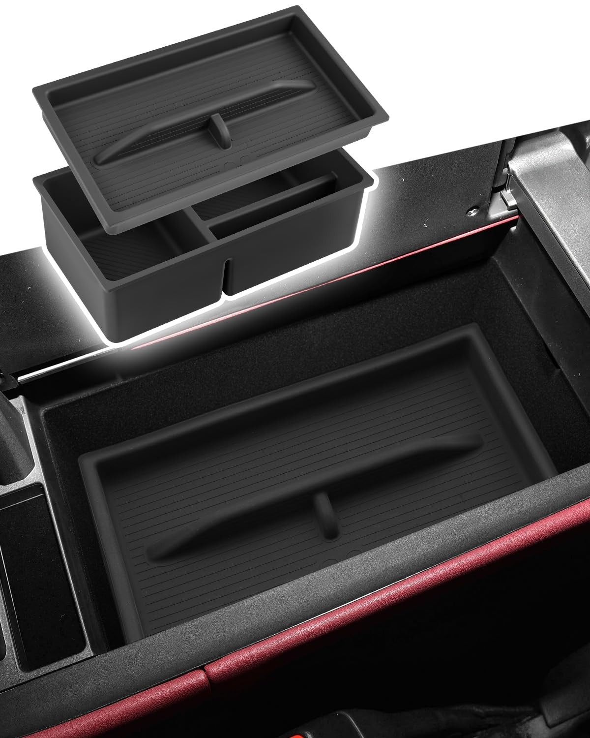 CDEFG DualLayer for 20222026 Lexus NX Center Console Organizer Tray NX 2nd Ge...