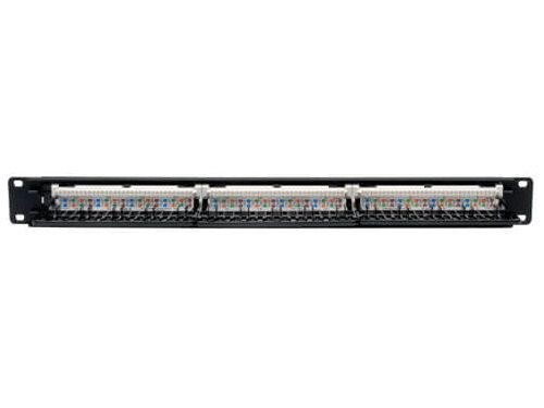 Tripp Lite N252-024 24-Port Cat6 Cat5 Patch Panel Rackmount 110 Punch Down RJ45