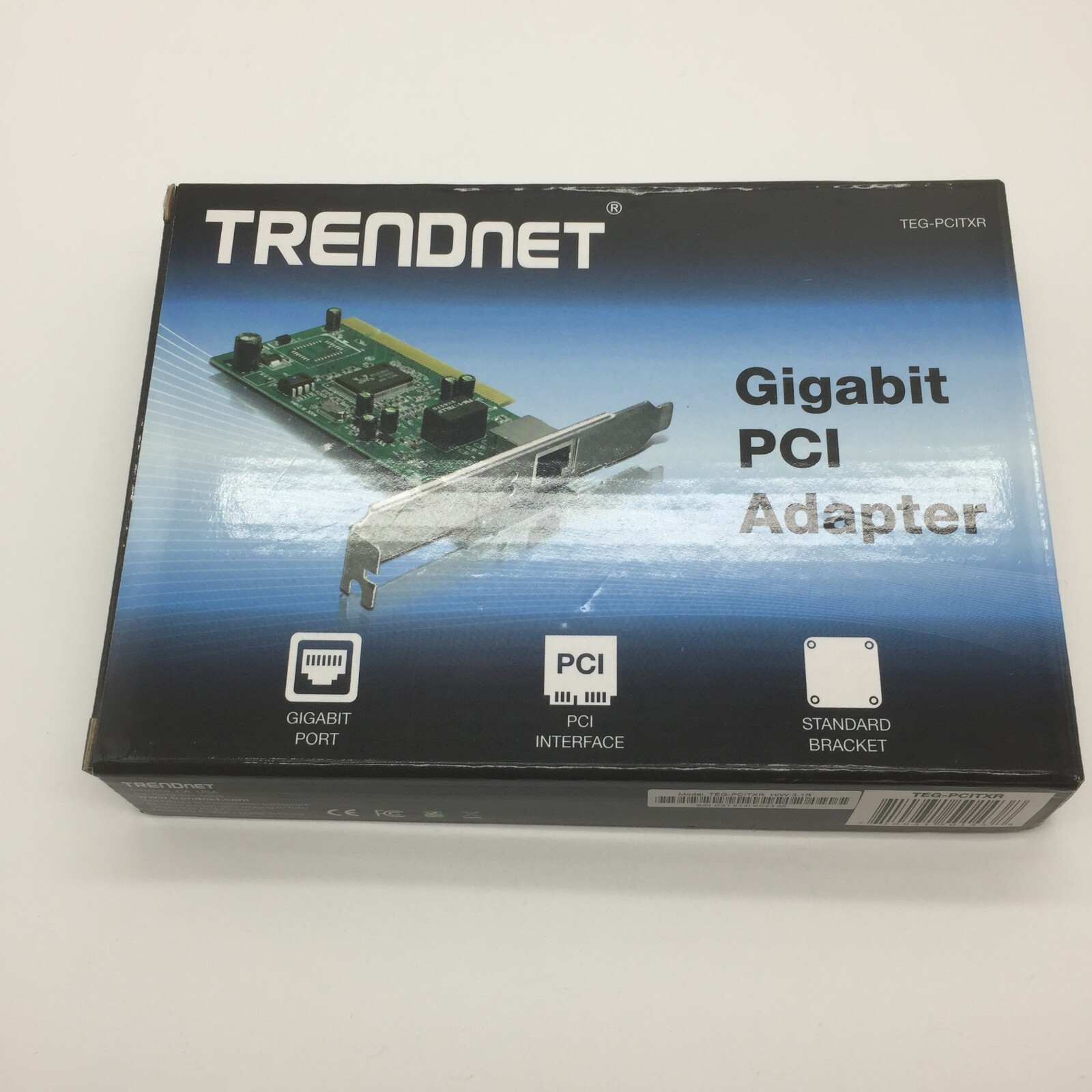 Open Box TRENDnet Gigabit PCI Adapter TEG-PCITXR 