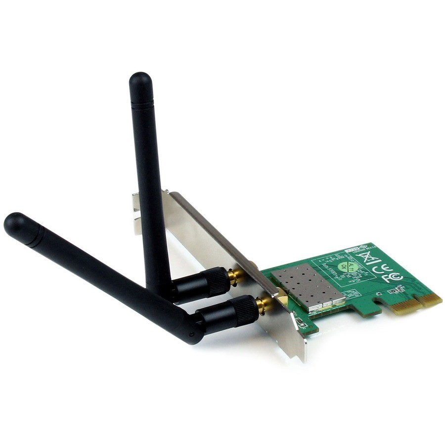 StarTech PCI Express Wireless N Adapter, 300 Mbps PCIe 802.11 b/g/n Network
