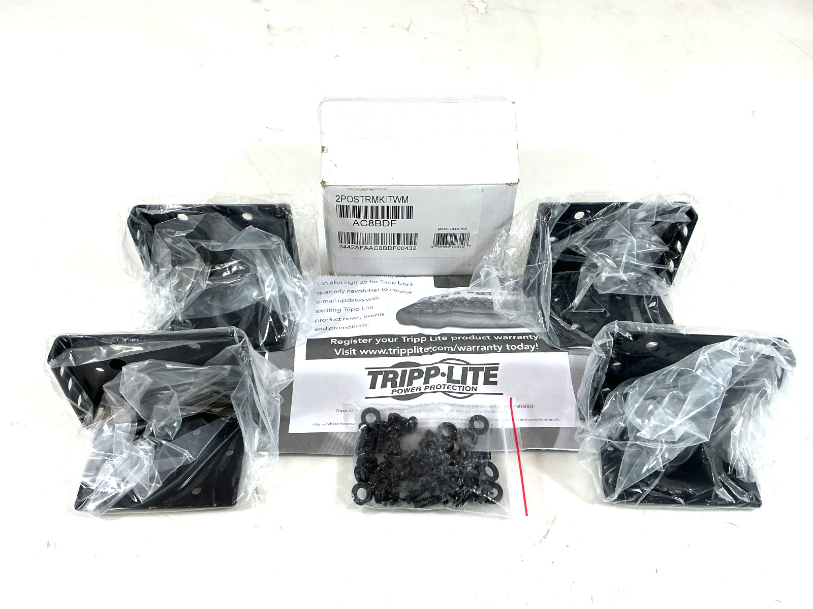 Eaton Tripp Lite 2-Post Rack/Wall-Mount Adapter Kit for 2U UPS - 2POSTRMKITWM