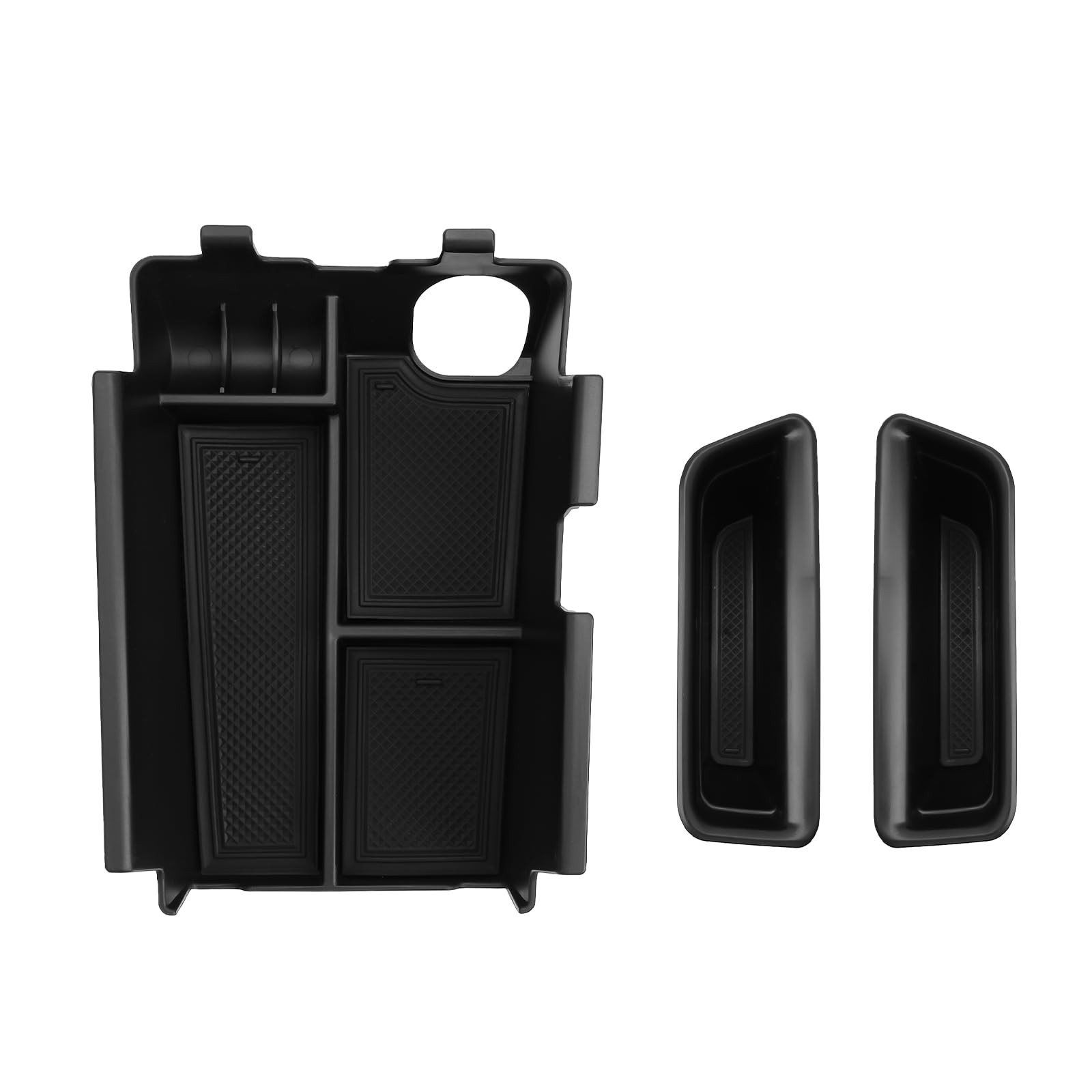 2 Pack for 2024 2025 2026 Ford Mustang Center Console Organizer Tray for Must...