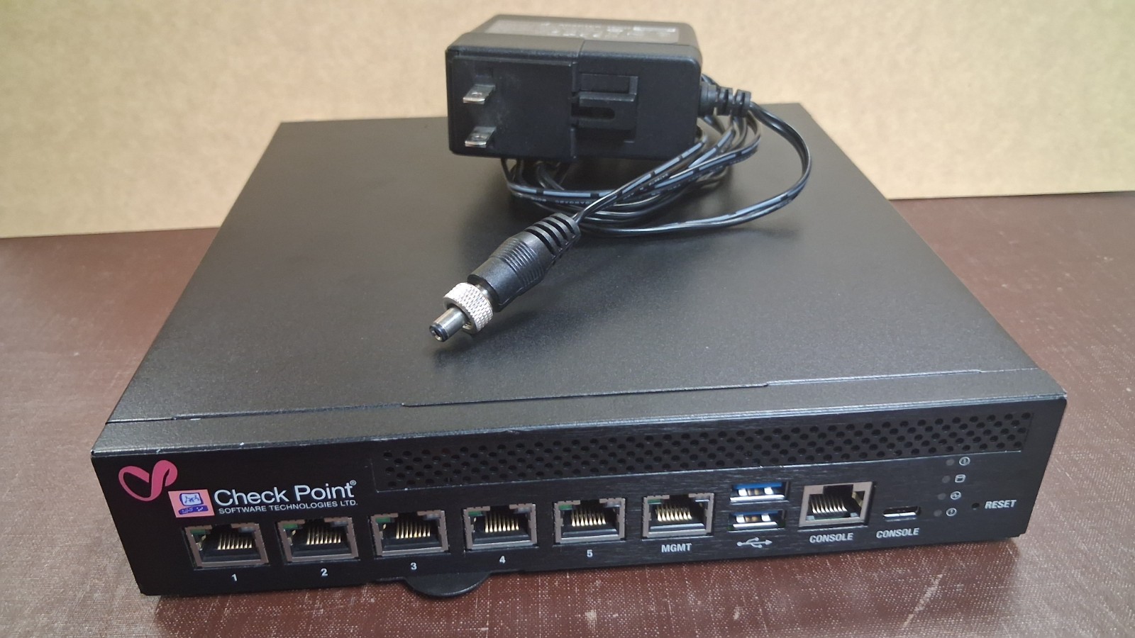 Six-port OPNsense router / firewall on Check Point 3600 (QB-1) hardware