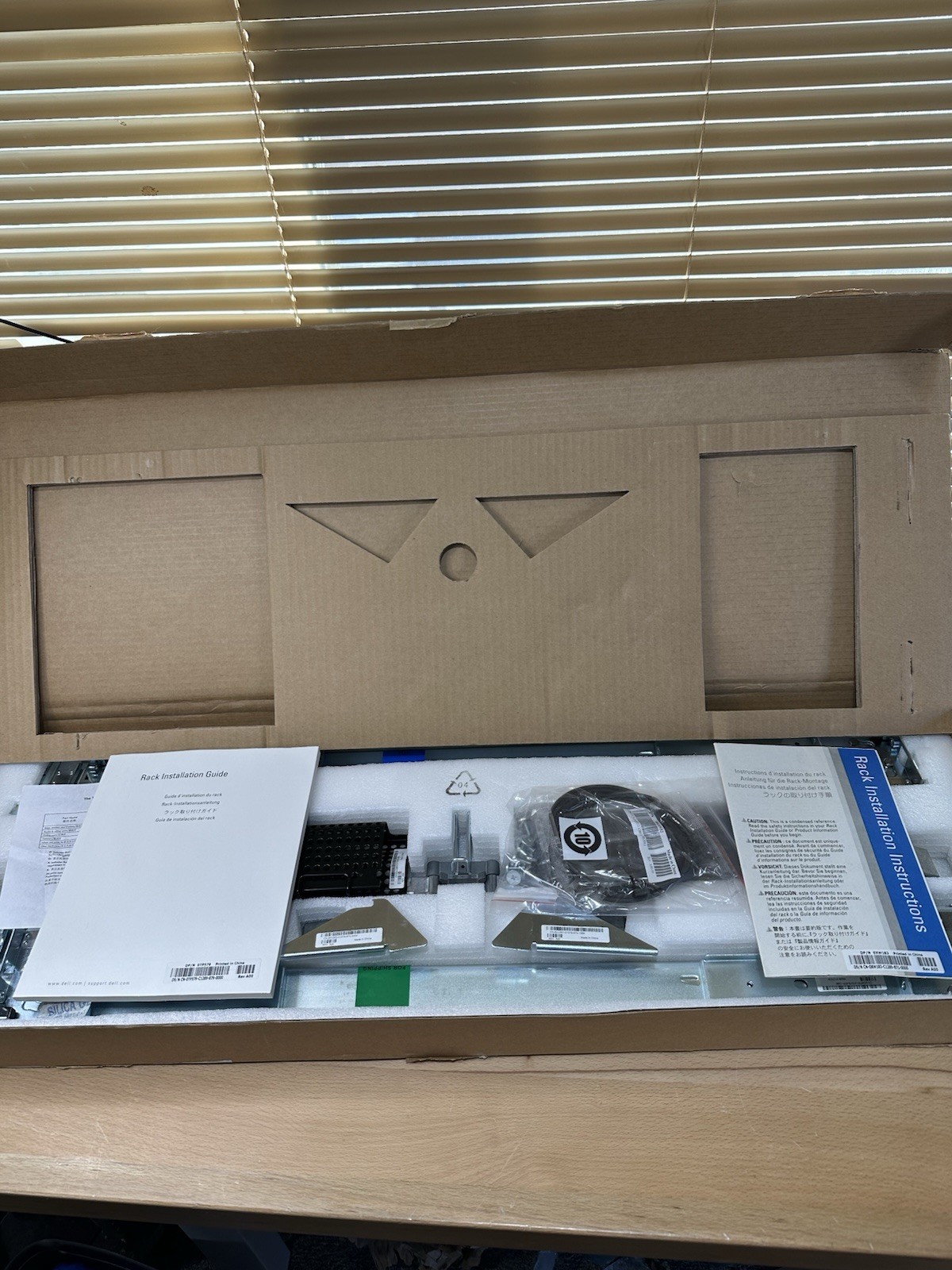 Dell PowerEdge Mounting Kit RCKRL, R/V, 2U, SL V4 Server Rail - 0FN360