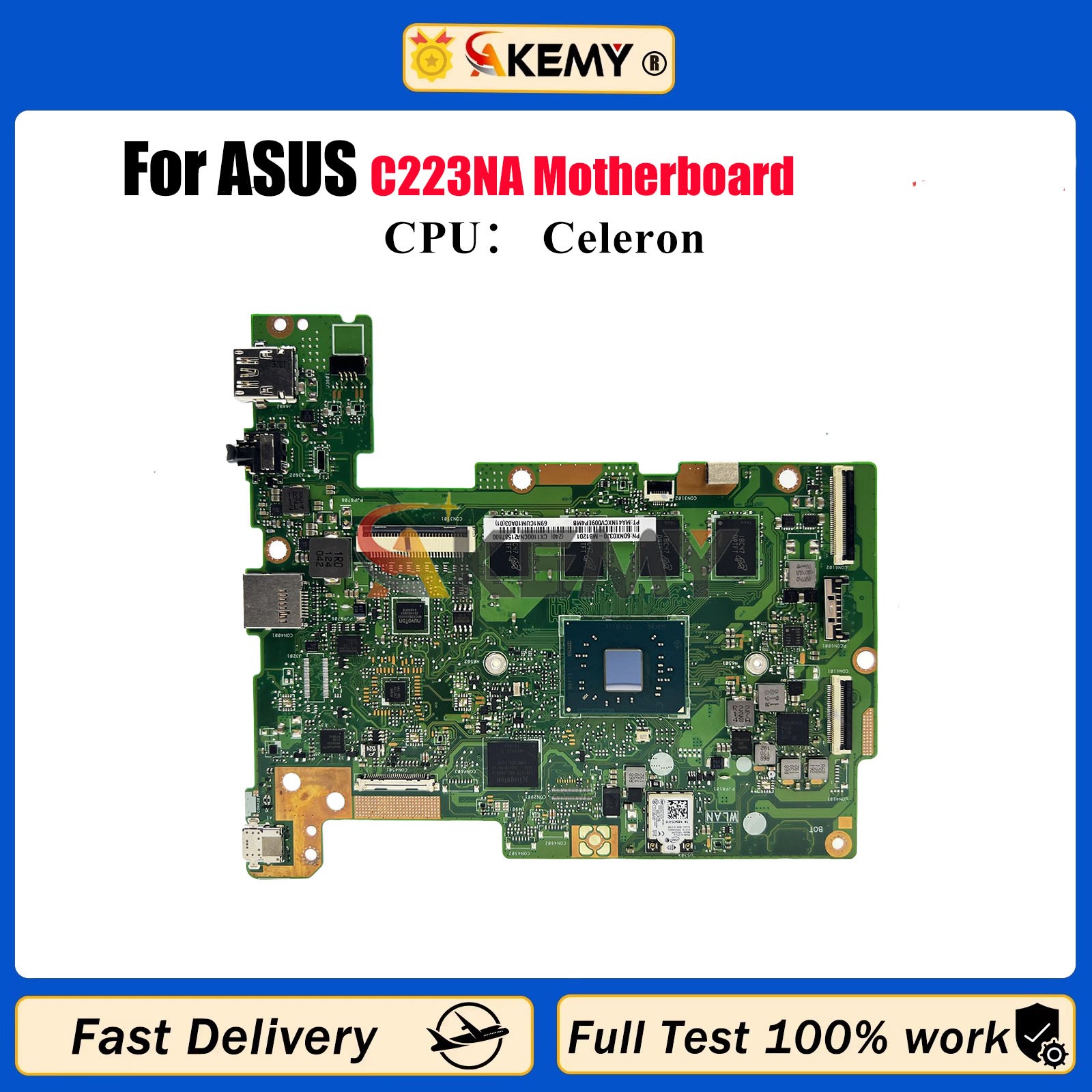 C223NA For ASUS C523NA C423NA C223N motherboard N3350 4GB-RAM 32G-SSD