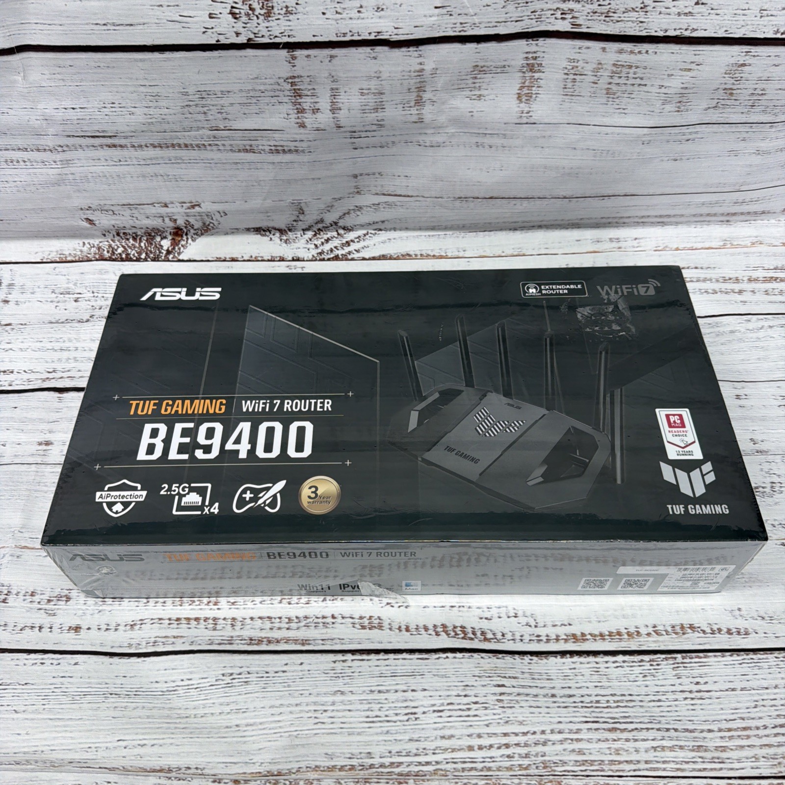 Asus TUF GAMING BE9400 Wifi 7 Gaming Router (TUF-BE9400) NEW Sealed Box