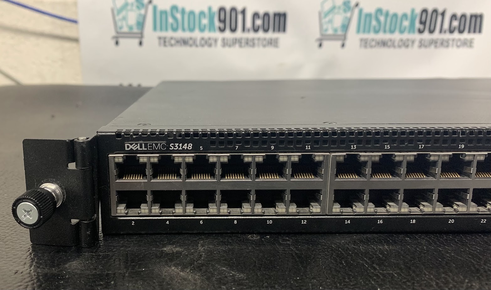Dell EMC S3148-48 Port Gigabit Managed Network Switch with Rails w Single PSU